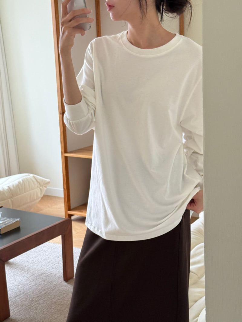 Amygrace - Korean Women Fashion - #womensfashion - Season Loose Tee - 4
