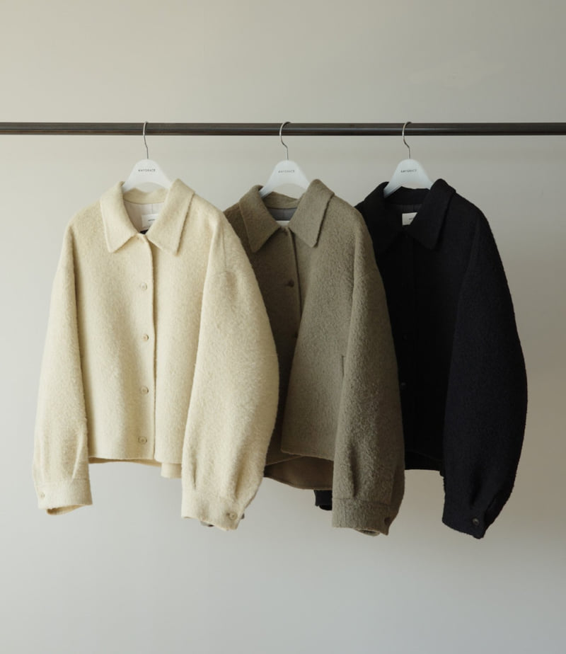 Amygrace - Korean Women Fashion - #momslook - Frha Alpaca Handmade Jacket