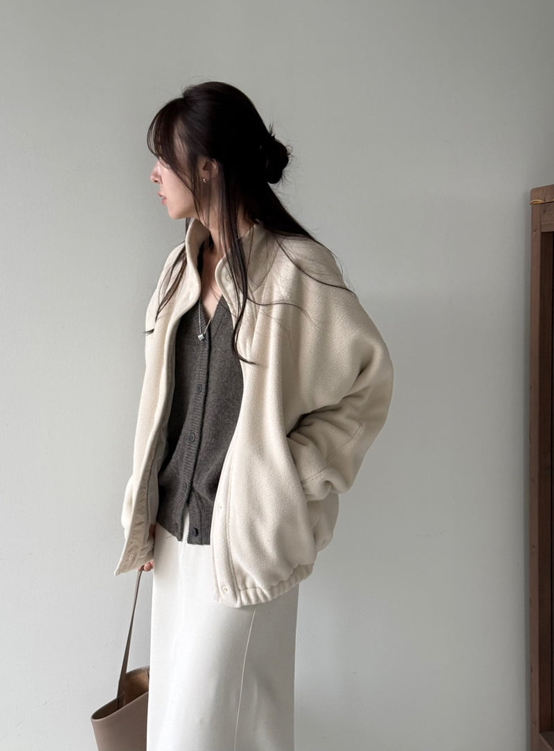 Amygrace - Korean Women Fashion - #momslook - Urban Fleece Jumper - 10