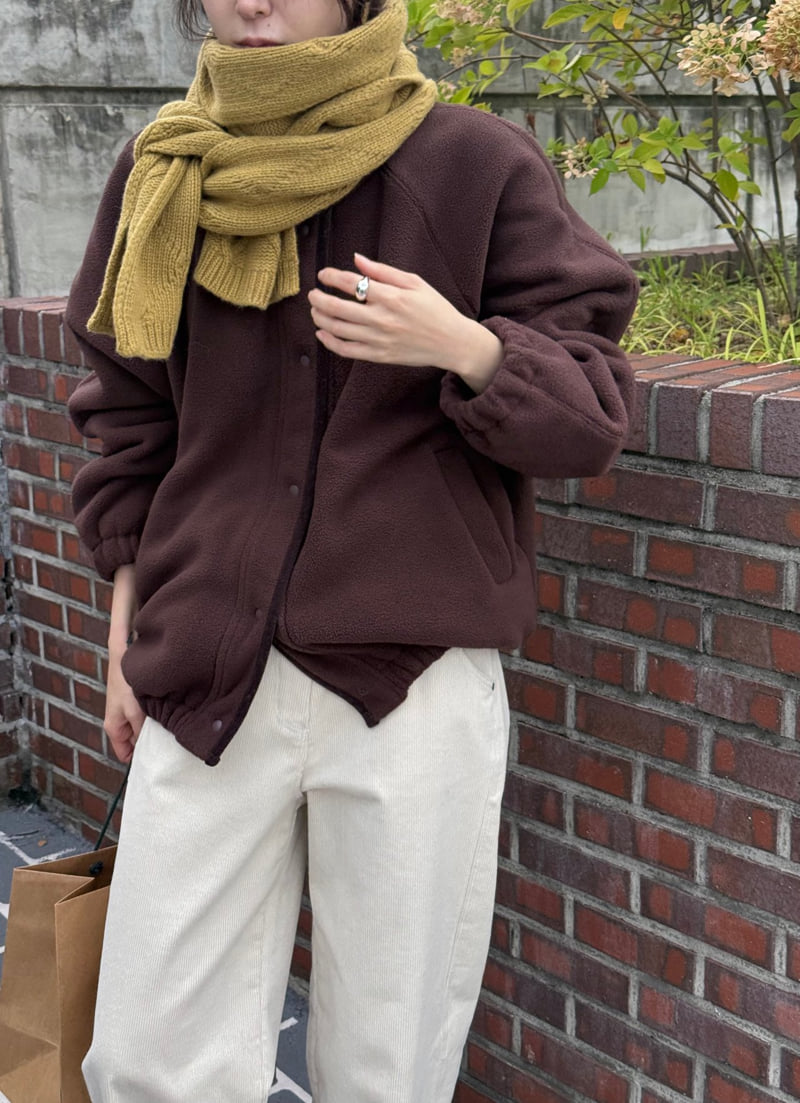 Amygrace - Korean Women Fashion - #restrostyle - Urban Fleece Jumper - 4