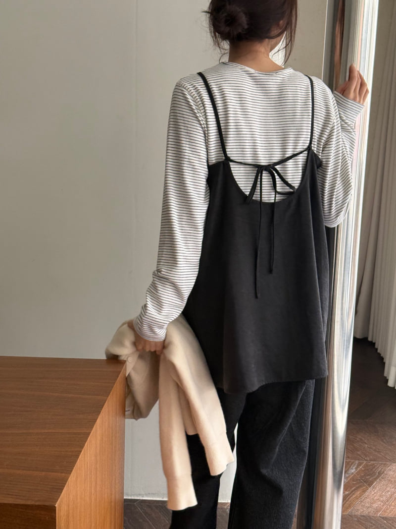 Amygrace - Korean Women Fashion - #thelittlethings - Bustier Blouse - 9