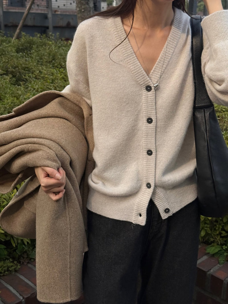 Amygrace - Korean Women Fashion - #thelittlethings - Pasco Alpaca V Cardigan - 3