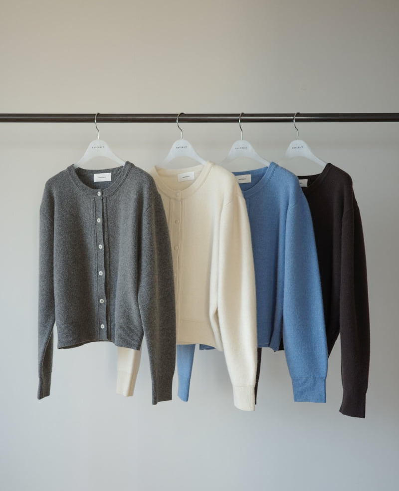 Amygrace - Korean Women Fashion - #vintageinspired - Bunny Round Cardigan