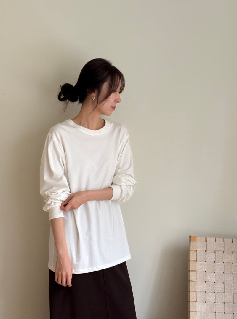 Amygrace - Korean Women Fashion - #vintagekidsstyle - Season Loose Tee - 9