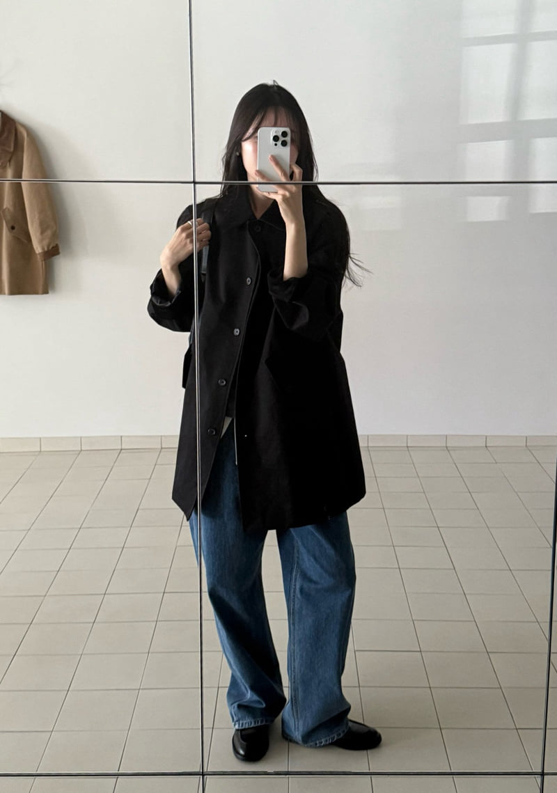 Amygrace - Korean Women Fashion - #womensfashion - Comment Trench Half Coat - 6