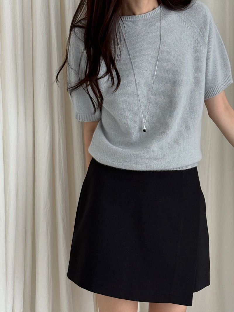 Amygrace - Korean Women Fashion - #womensfashion - Mink Wholegarment Knit - 3