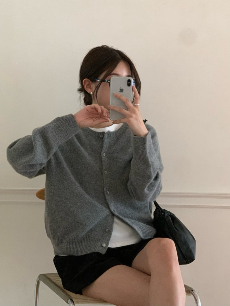 Amygrace - Korean Women Fashion - #womensfashion - Alpaca Wholegarment Cardigan