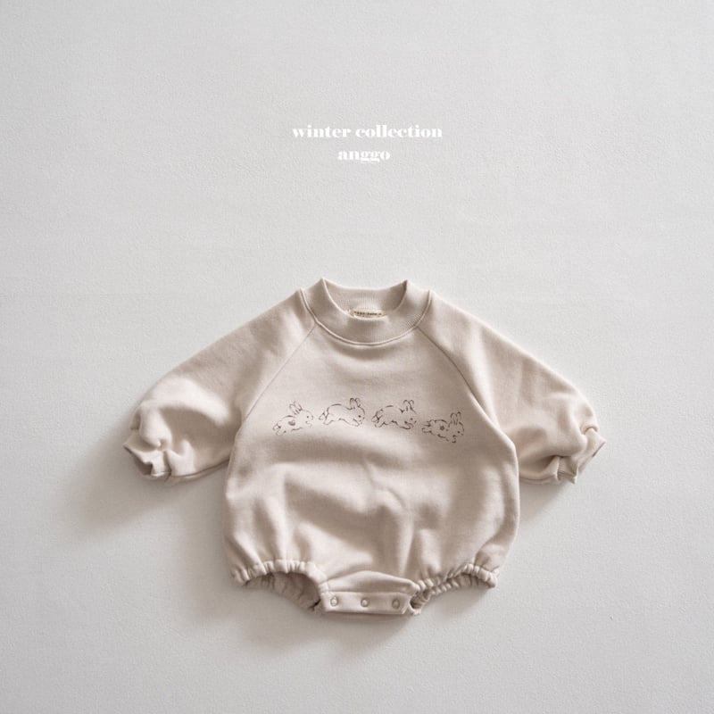 Anggo - Korean Baby Fashion - #babyfashion - (bebe) Bunny Romper - 7