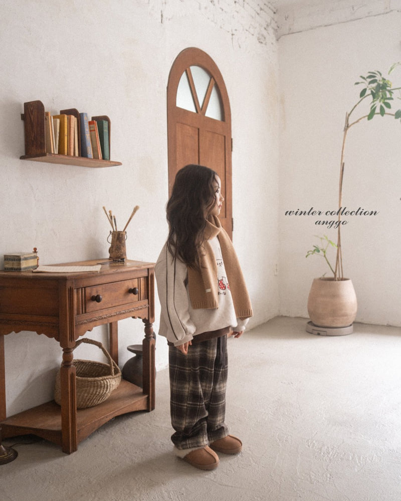 Anggo - Korean Children Fashion - #Kfashion4kids - Chex Pants - 11