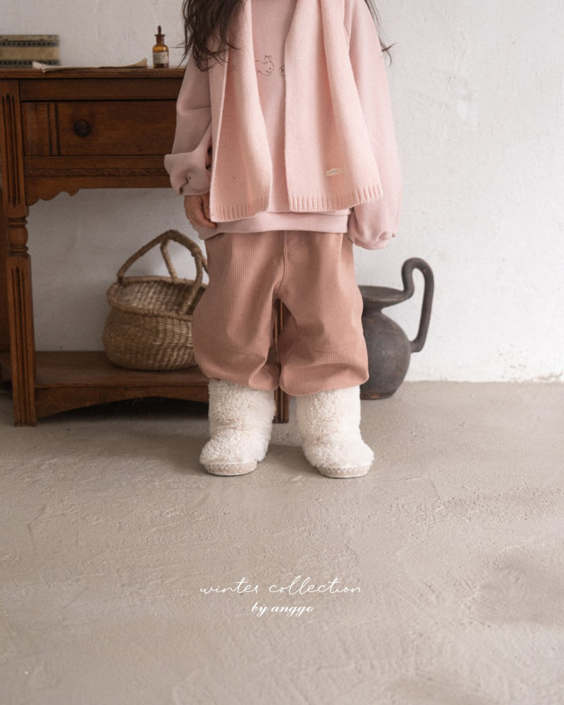 Anggo - Korean Children Fashion - #Kfashion4kids - Croissant Pants - 7