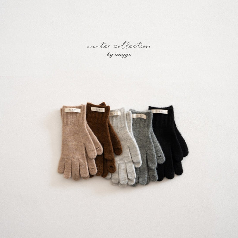 Anggo - Korean Children Fashion - #Kfashion4kids - Angco Knit Gloves - 5