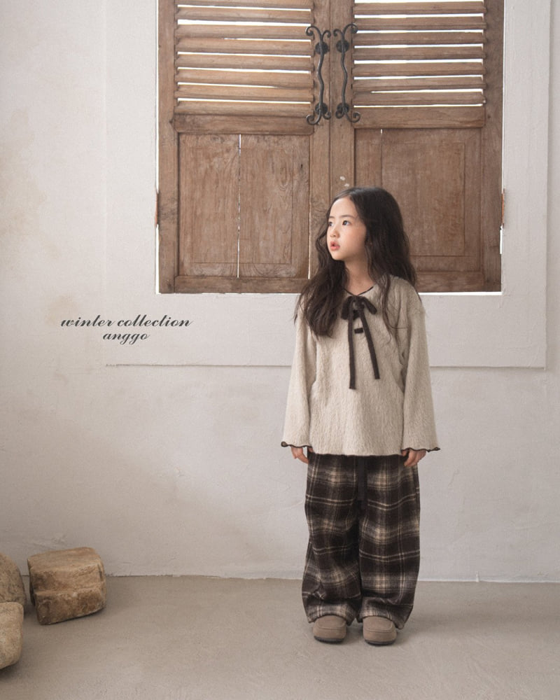 Anggo - Korean Children Fashion - #childofig - Latte Tee - 12