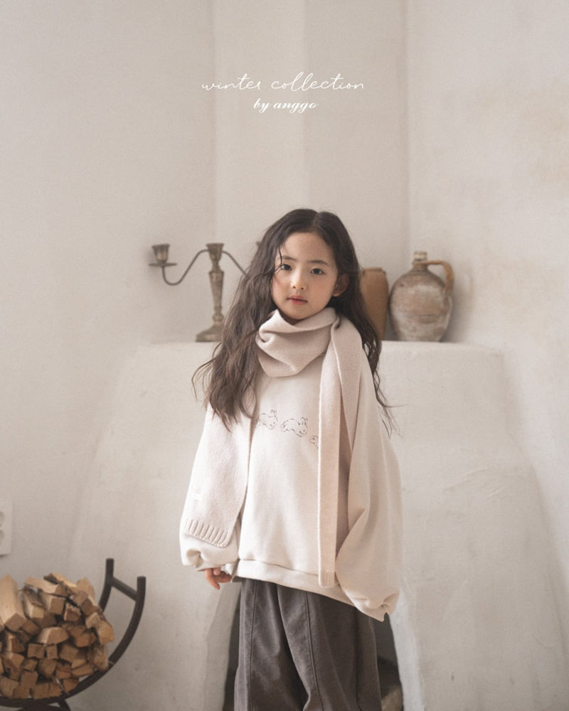 Anggo - Korean Children Fashion - #childofig - Bunny Sweatshirt - 8
