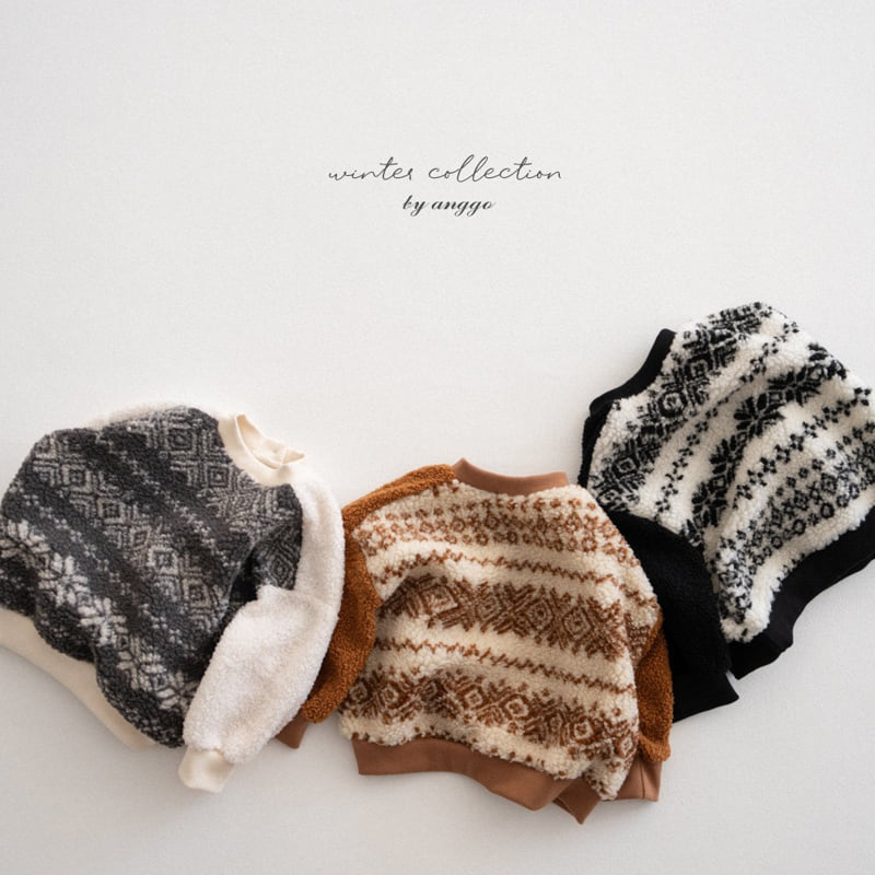 Anggo - Korean Children Fashion - #childofig - Pecan Sweatshirt - 5