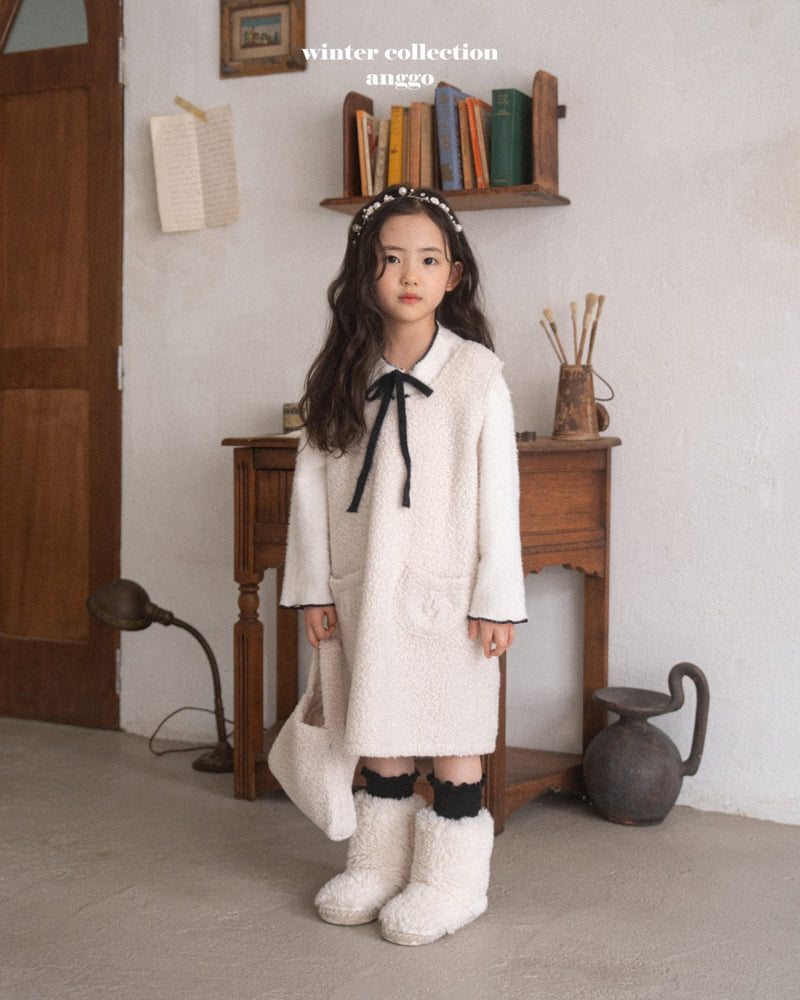Anggo - Korean Children Fashion - #childofig - Yogurt Dress - 8