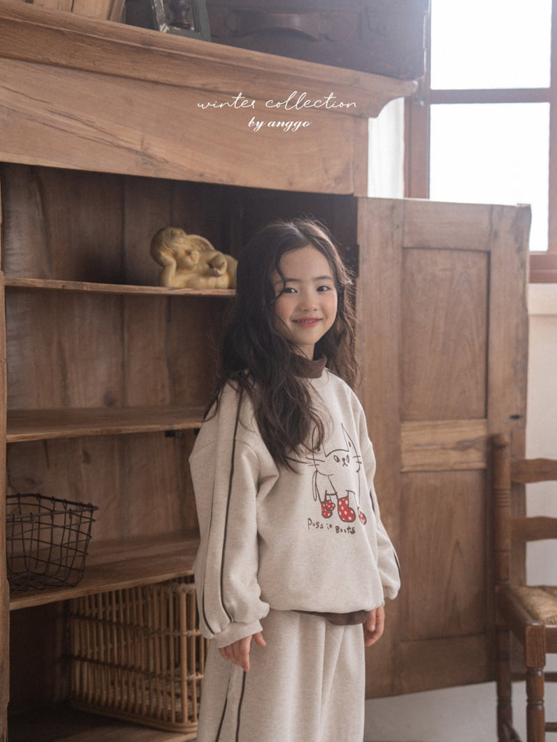 Anggo - Korean Children Fashion - #childrensboutique - Line Sweatshirt - 7