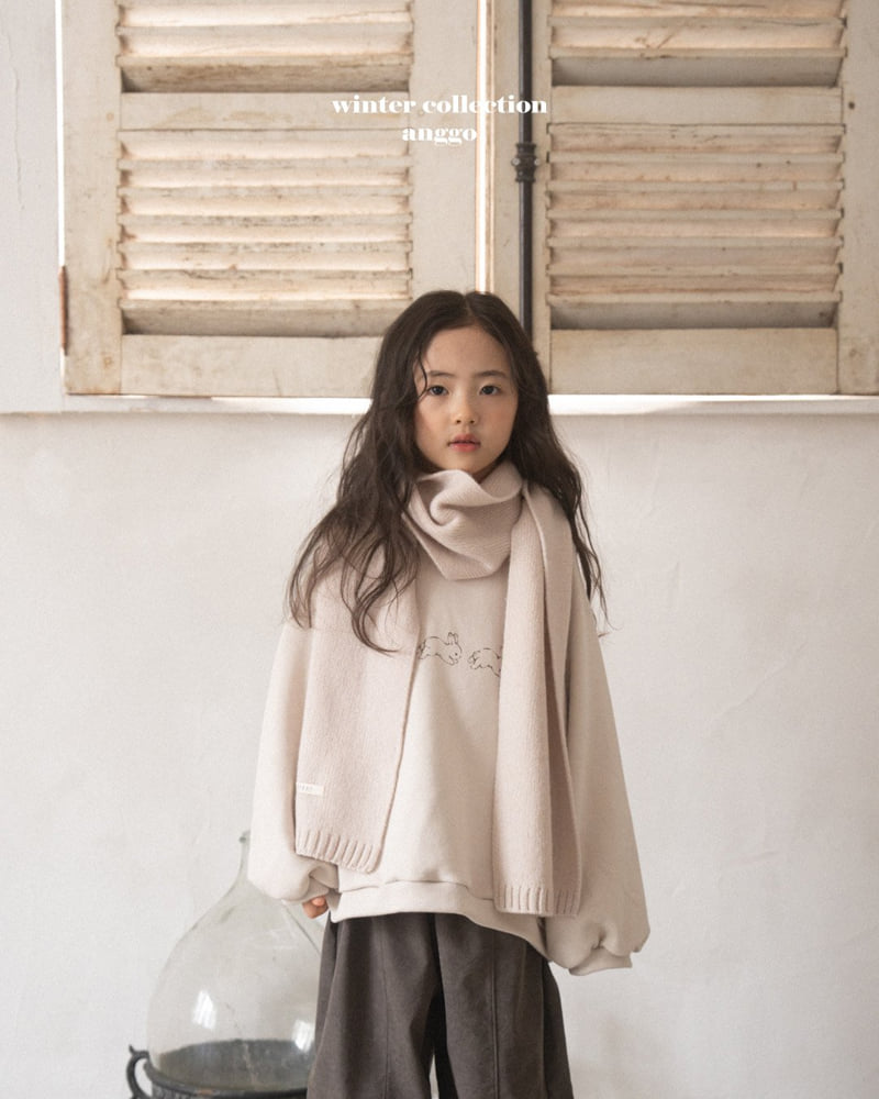 Anggo - Korean Children Fashion - #designkidswear - Bunny Sweatshirt - 10
