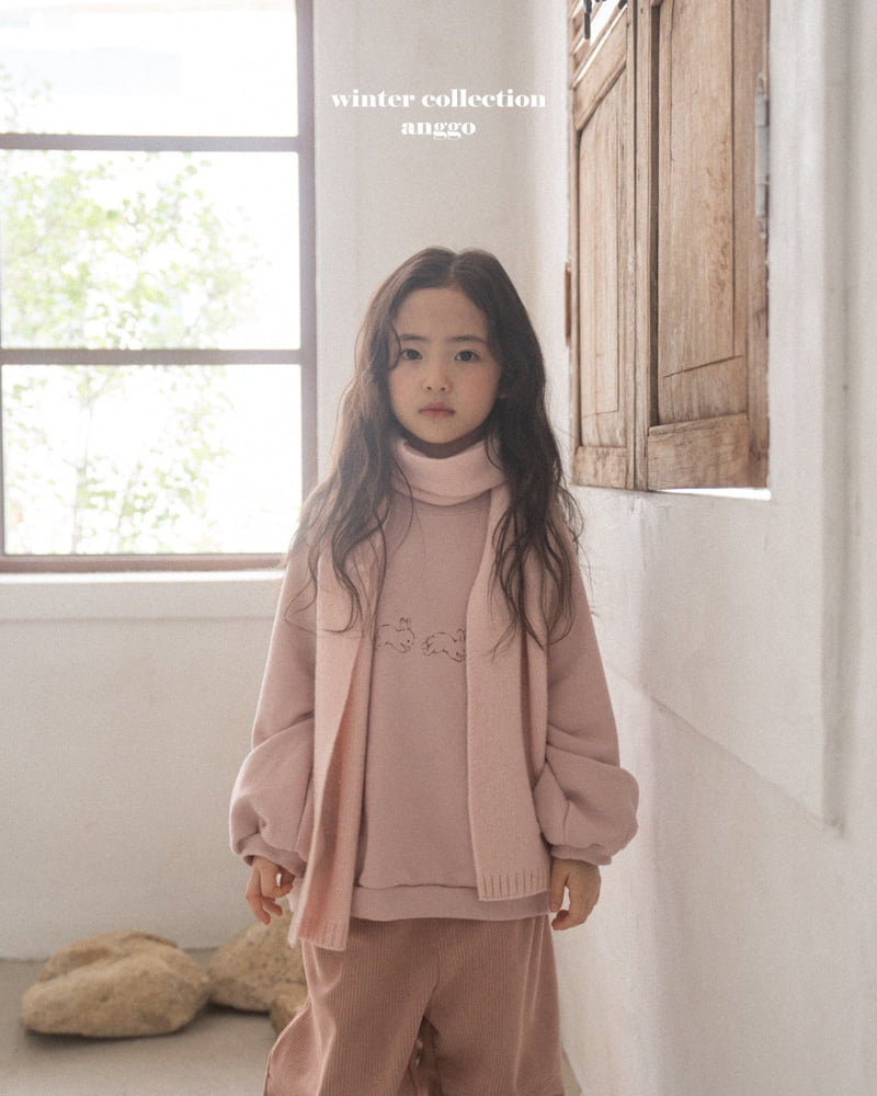 Anggo - Korean Children Fashion - #discoveringself - Bunny Sweatshirt - 11