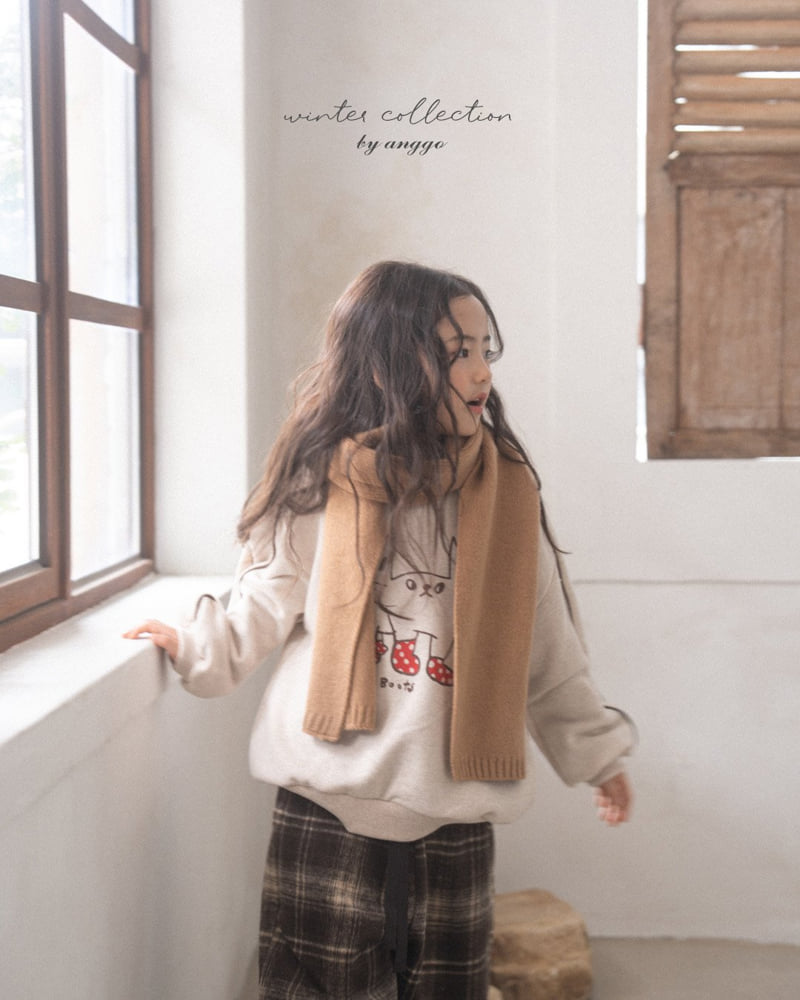 Anggo - Korean Children Fashion - #discoveringself - Line Sweatshirt - 9