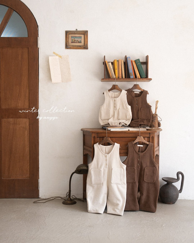 Anggo - Korean Children Fashion - #fashionkids - Pocky Overalls