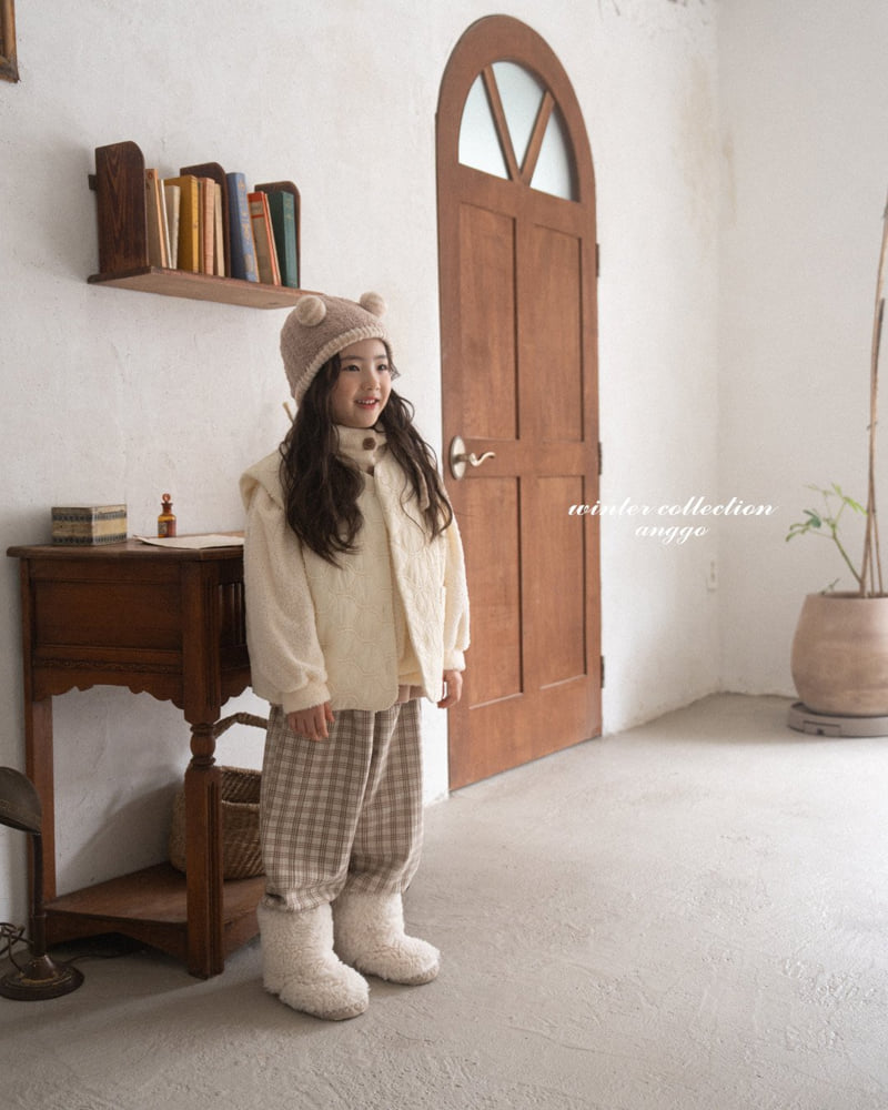 Anggo - Korean Children Fashion - #fashionkids - Pie Pants (Dot/Check) - 7