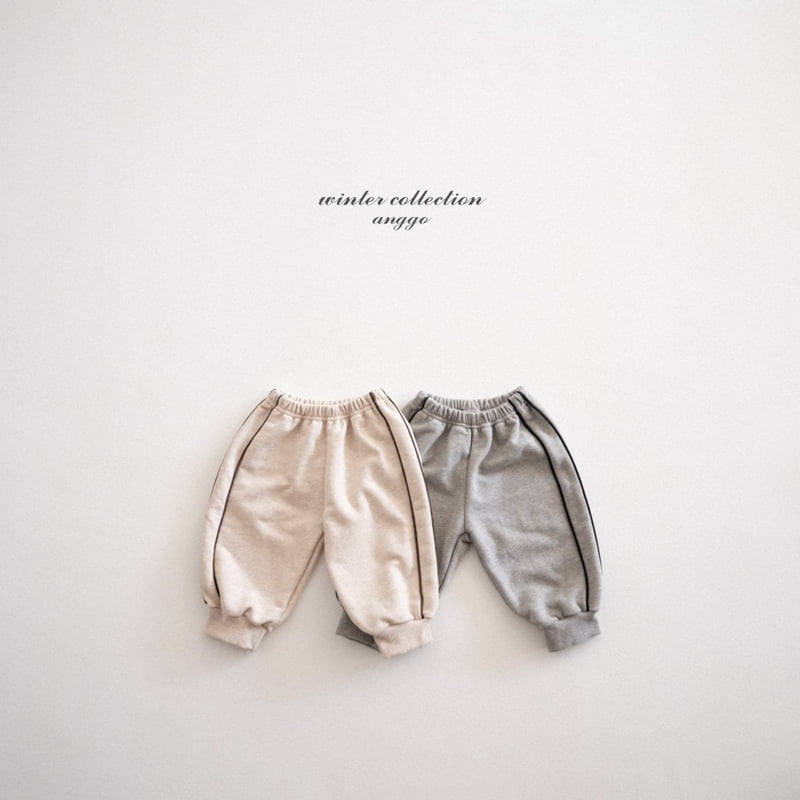 Anggo - Korean Children Fashion - #kidsshorts - Line Pants - 6