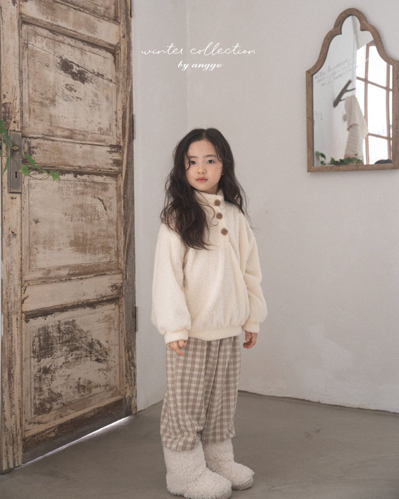 Anggo - Korean Children Fashion - #kidsshorts - Pie Pants (Dot/Check) - 8