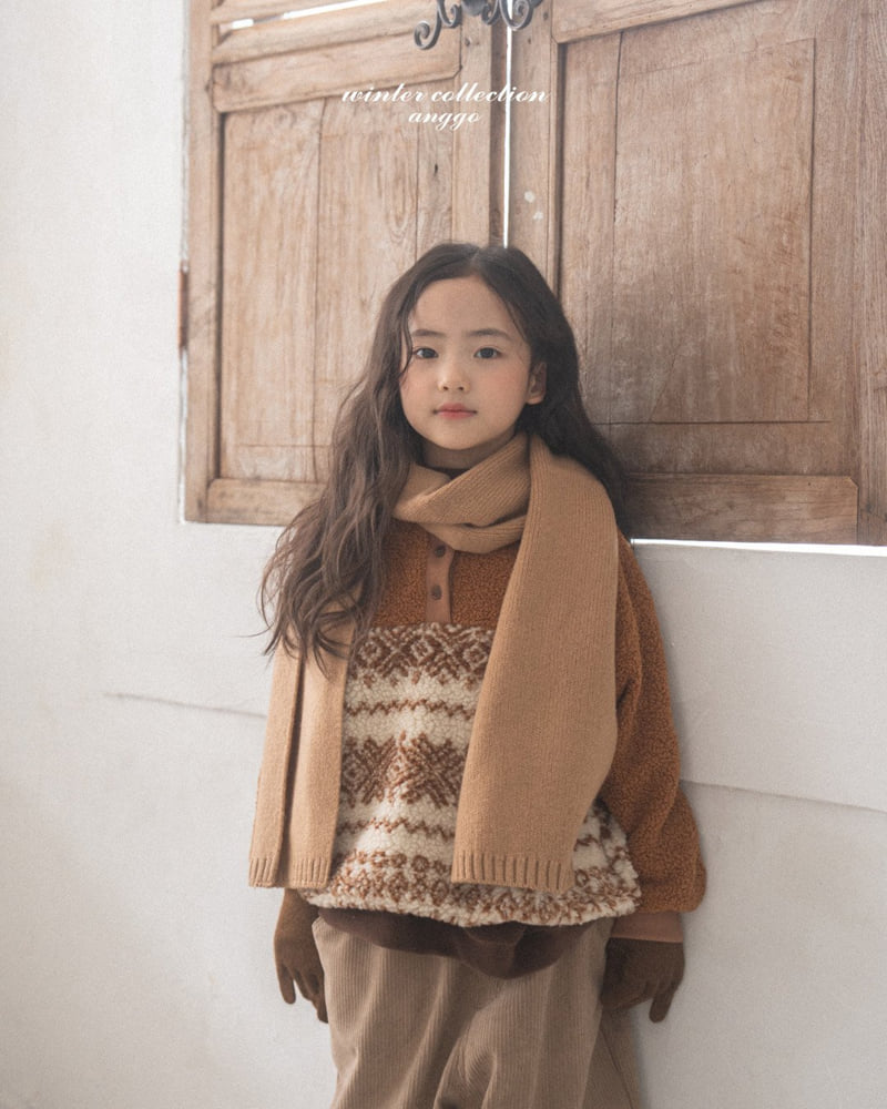 Anggo - Korean Children Fashion - #kidsstore - Pecan Sweatshirt - 11