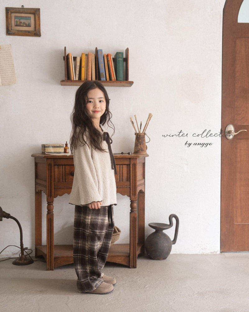 Anggo - Korean Children Fashion - #kidsstore - Chex Pants - 9