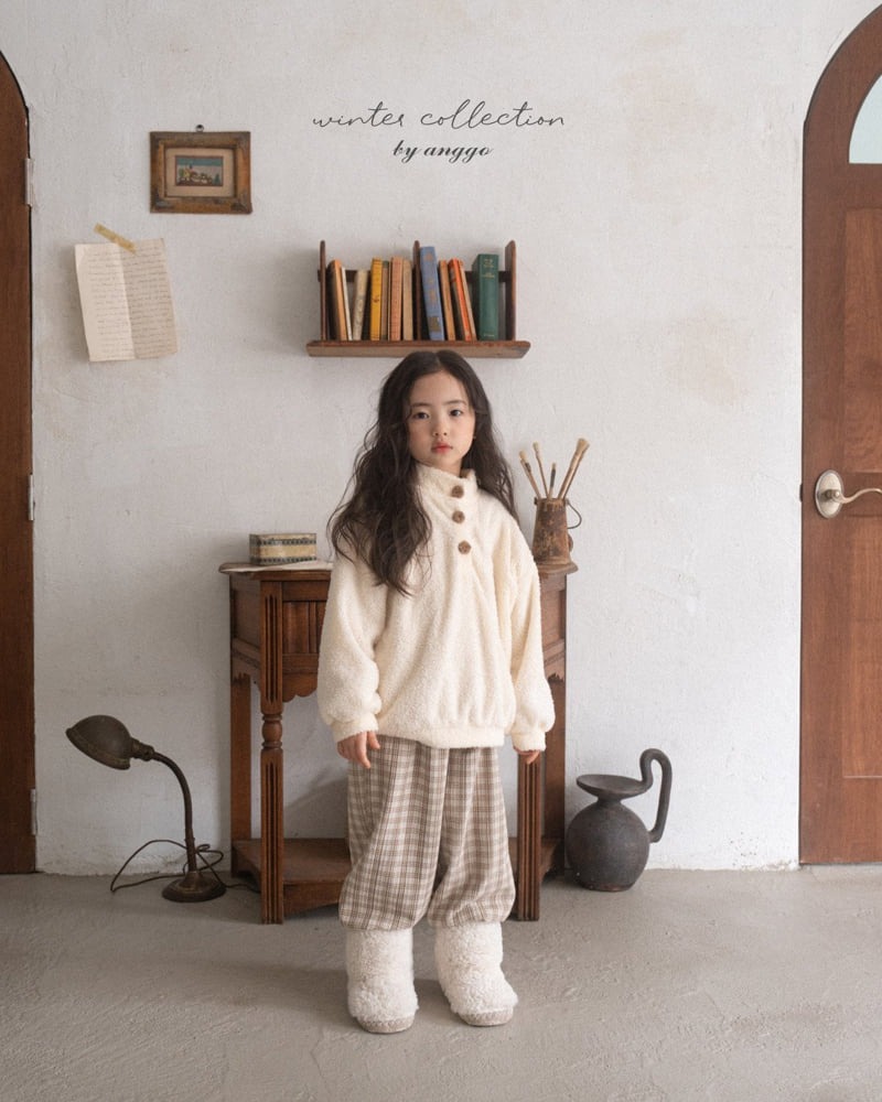 Anggo - Korean Children Fashion - #kidsstore - Pie Pants (Dot/Check) - 9