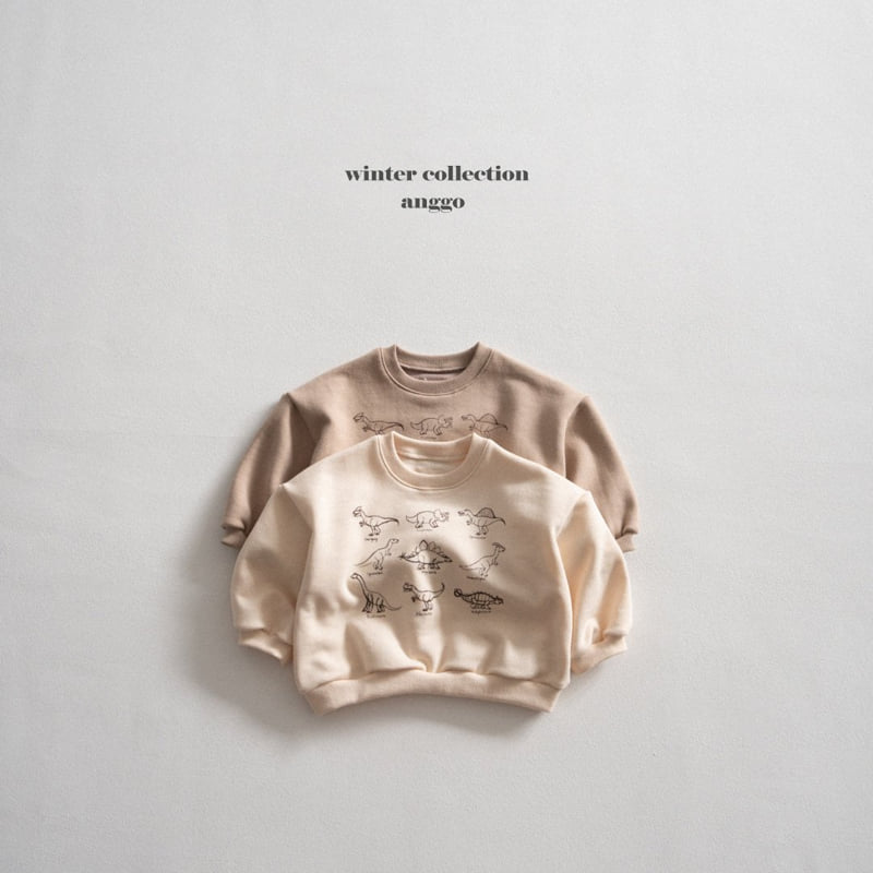 Anggo - Korean Children Fashion - #kidsstore - Winter Dino Sweatshirt - 4