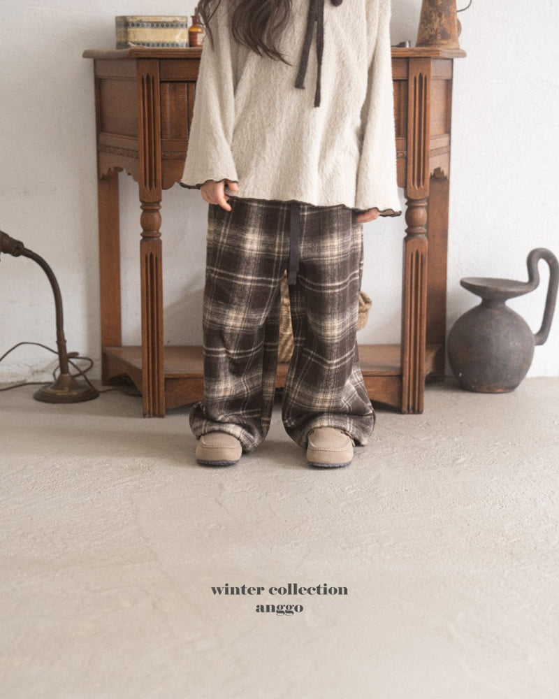 Anggo - Korean Children Fashion - #kidzfashiontrend - Chex Pants - 10