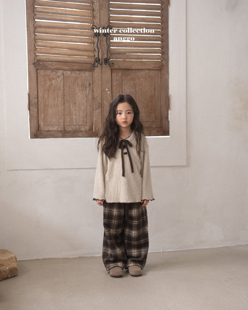 Anggo - Korean Children Fashion - #littlefashionista - Chex Pants - 12