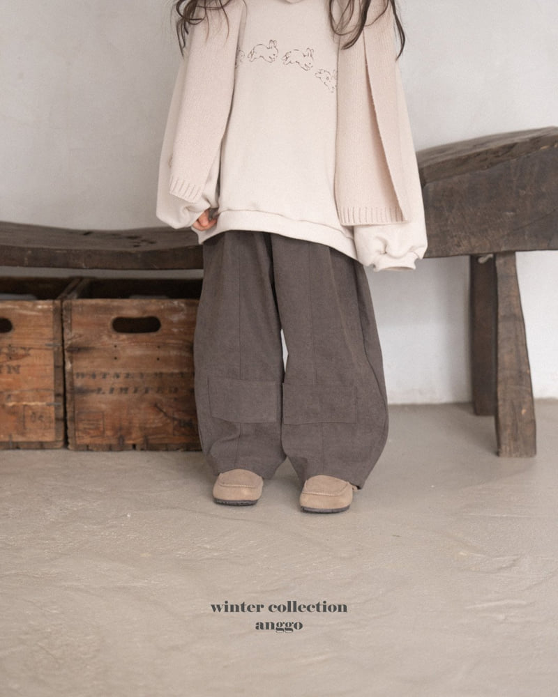Anggo - Korean Children Fashion - #littlefashionista - Brownie Pants - 7
