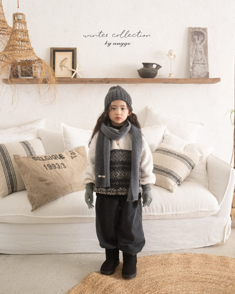 Anggo - Korean Children Fashion - #littlefashionista - Pie Pants (Denim) - 11