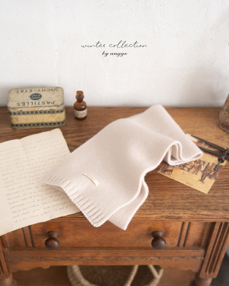 Anggo - Korean Children Fashion - #littlefashionista - Angco Knit Scarf - 4