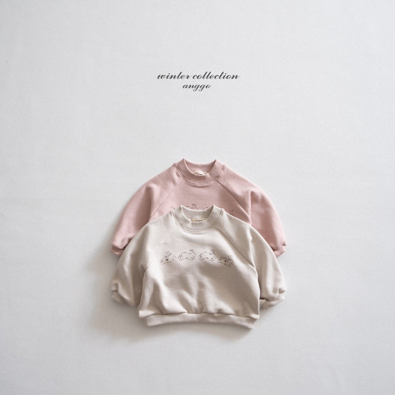 Anggo - Korean Children Fashion - #minifashionista - Bunny Sweatshirt - 3