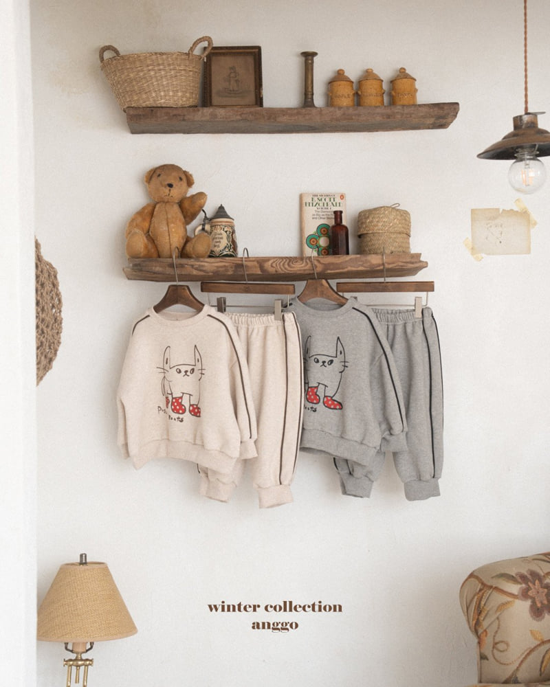 Anggo - Korean Children Fashion - #minifashionista - Line Sweatshirt