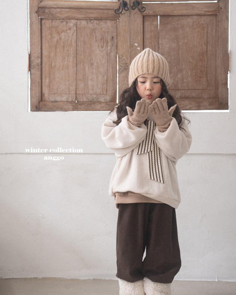 Anggo - Korean Children Fashion - #minifashionista - Angco Knit Gloves - 8