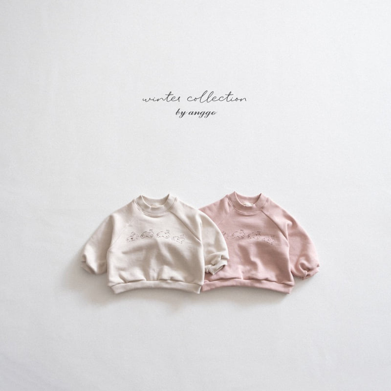 Anggo - Korean Children Fashion - #minifashionista - Bunny Sweatshirt - 4
