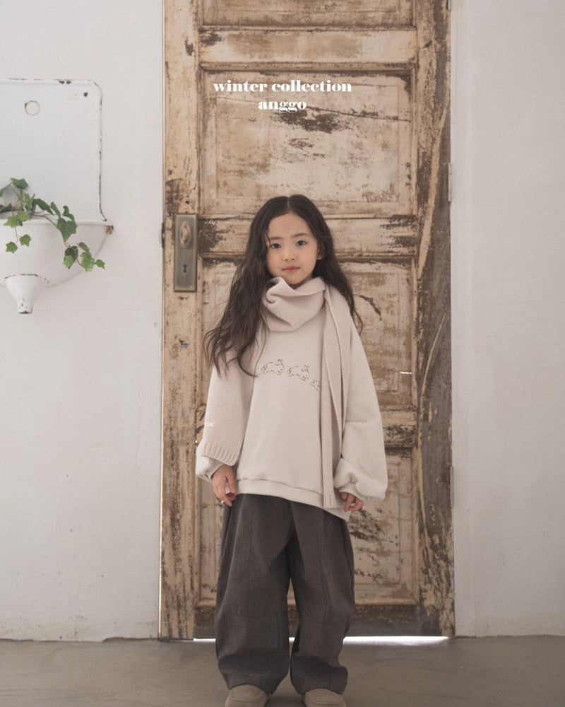 Anggo - Korean Children Fashion - #prettylittlegirls - Brownie Pants - 10