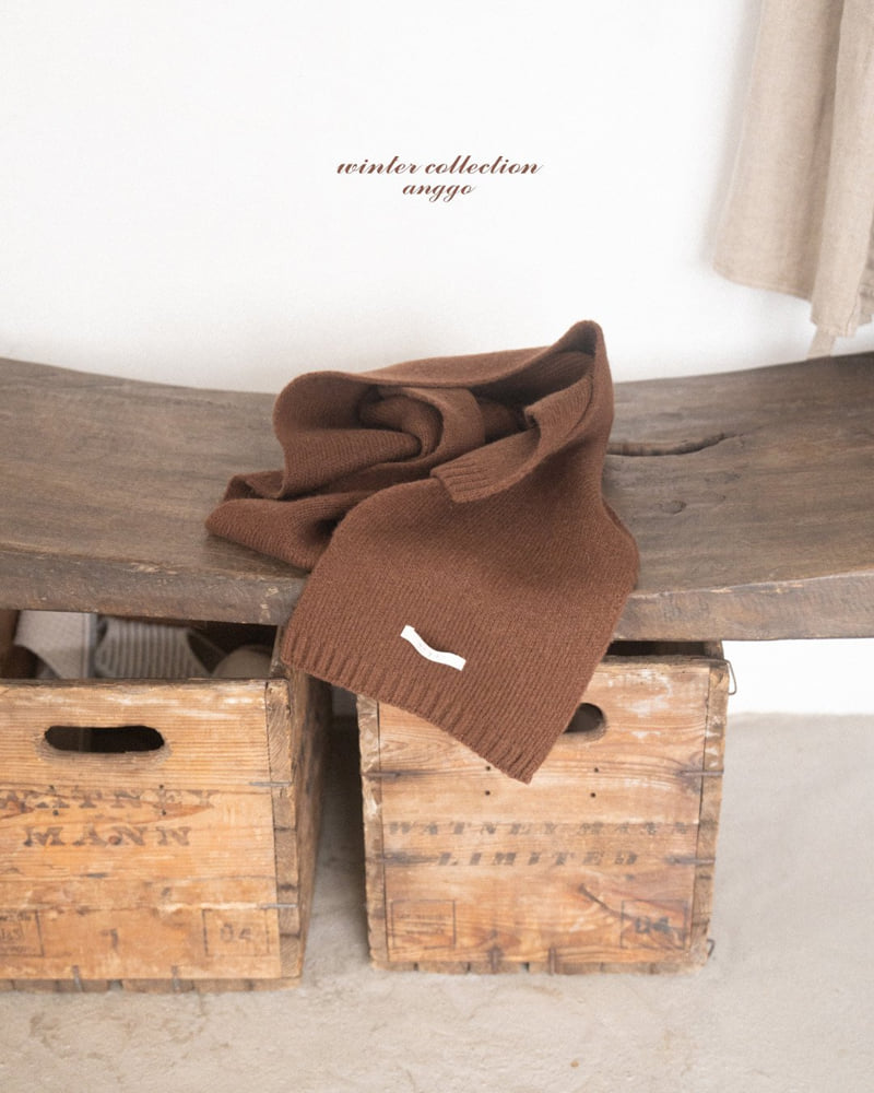Anggo - Korean Children Fashion - #prettylittlegirls - Angco Knit Scarf - 6