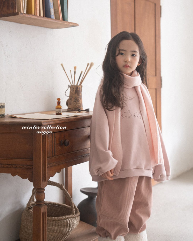 Anggo - Korean Children Fashion - #stylishchildhood - Bunny Sweatshirt - 7