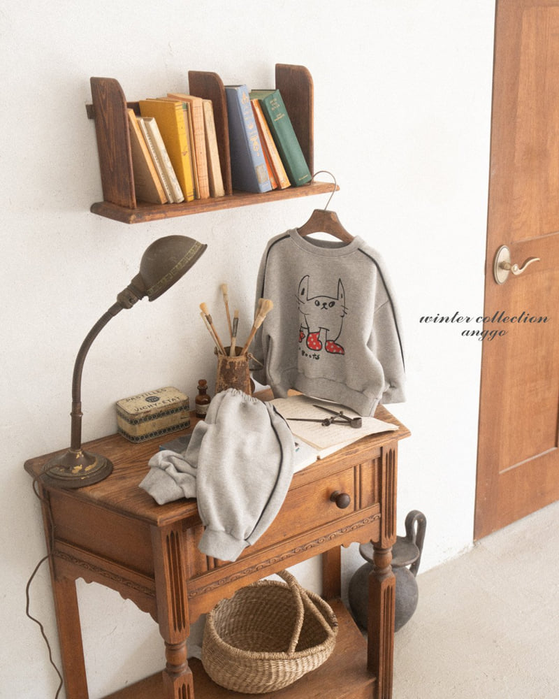Anggo - Korean Children Fashion - #todddlerfashion - Line Sweatshirt - 3