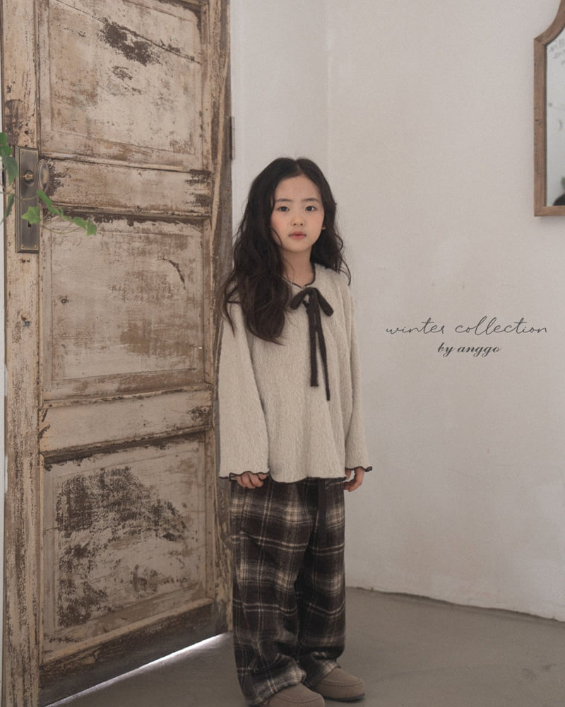 Anggo - Korean Children Fashion - #toddlerclothing - Latte Tee - 10