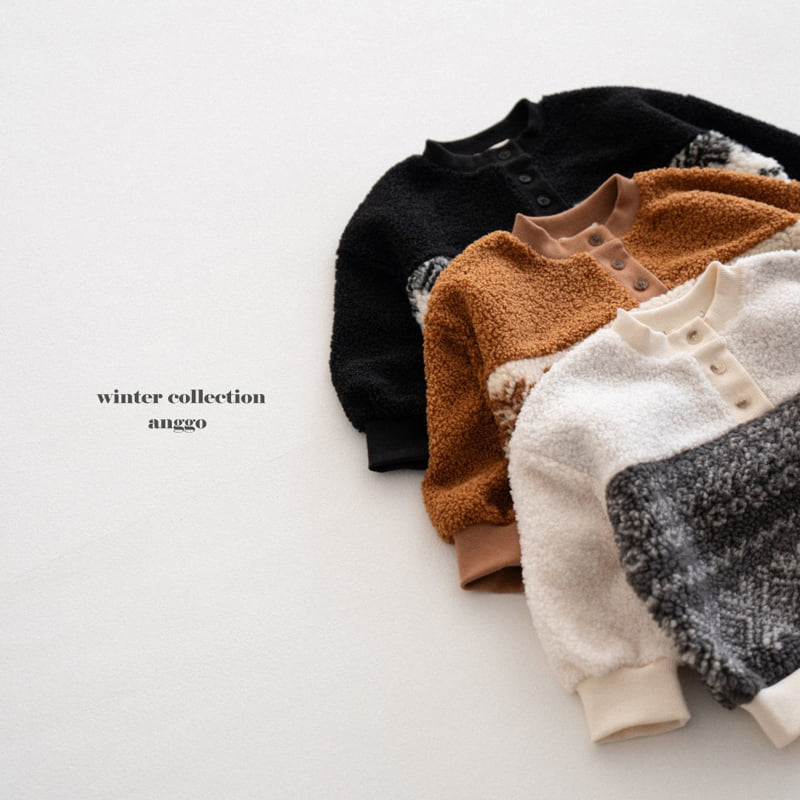 Anggo - Korean Children Fashion - #toddlerclothing - Pecan Sweatshirt - 3