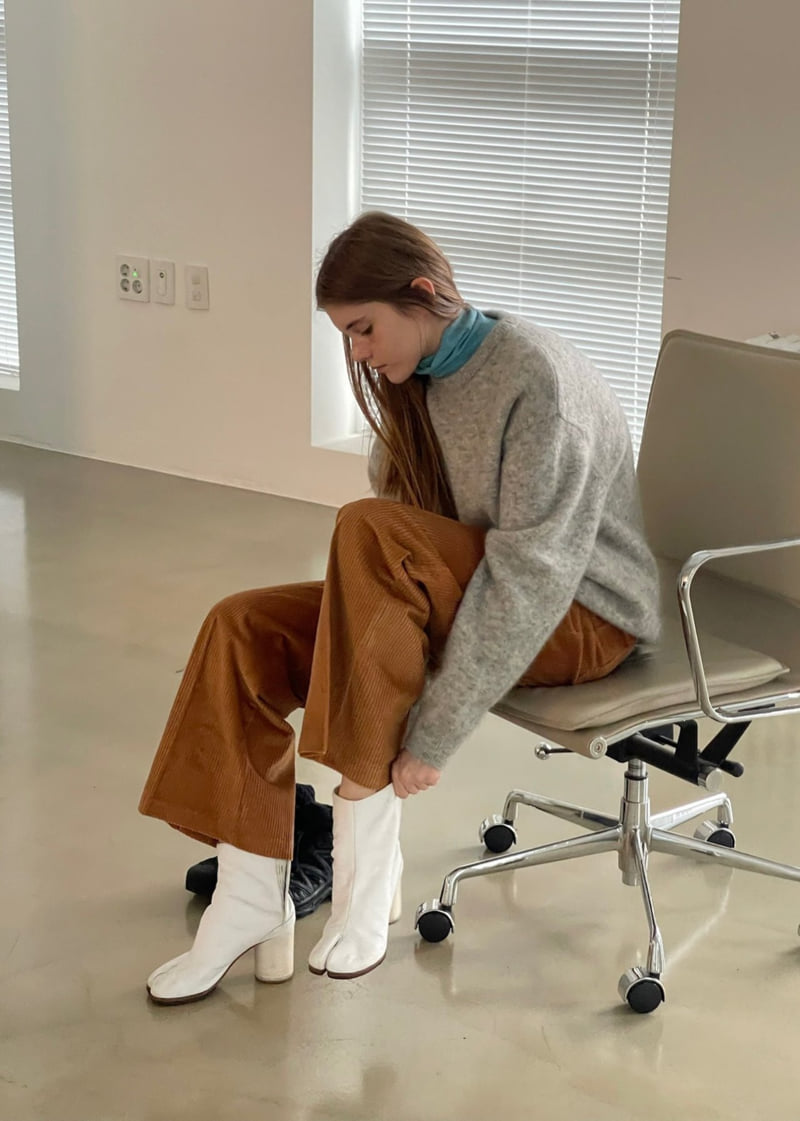 Another Avenue - Korean Women Fashion - #momslook - Corduroy Slacks - 10