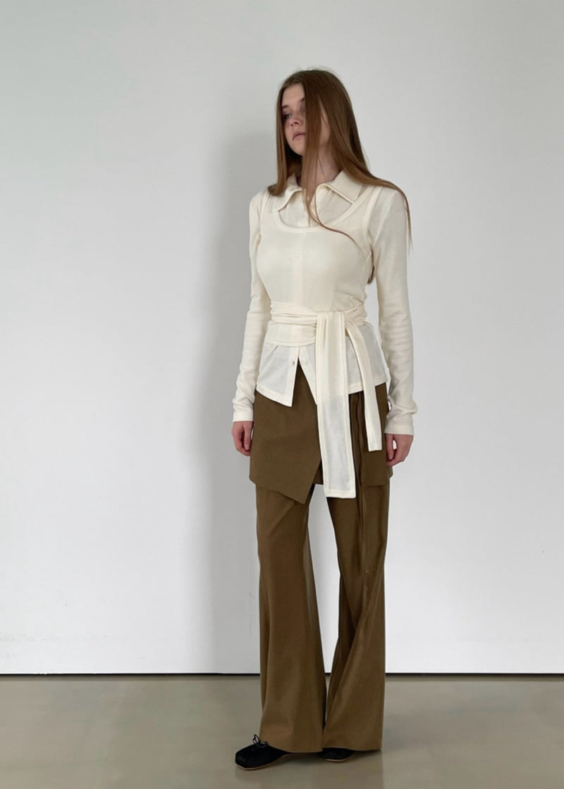 Another Avenue - Korean Women Fashion - #momslook - Wide Slacks - 11
