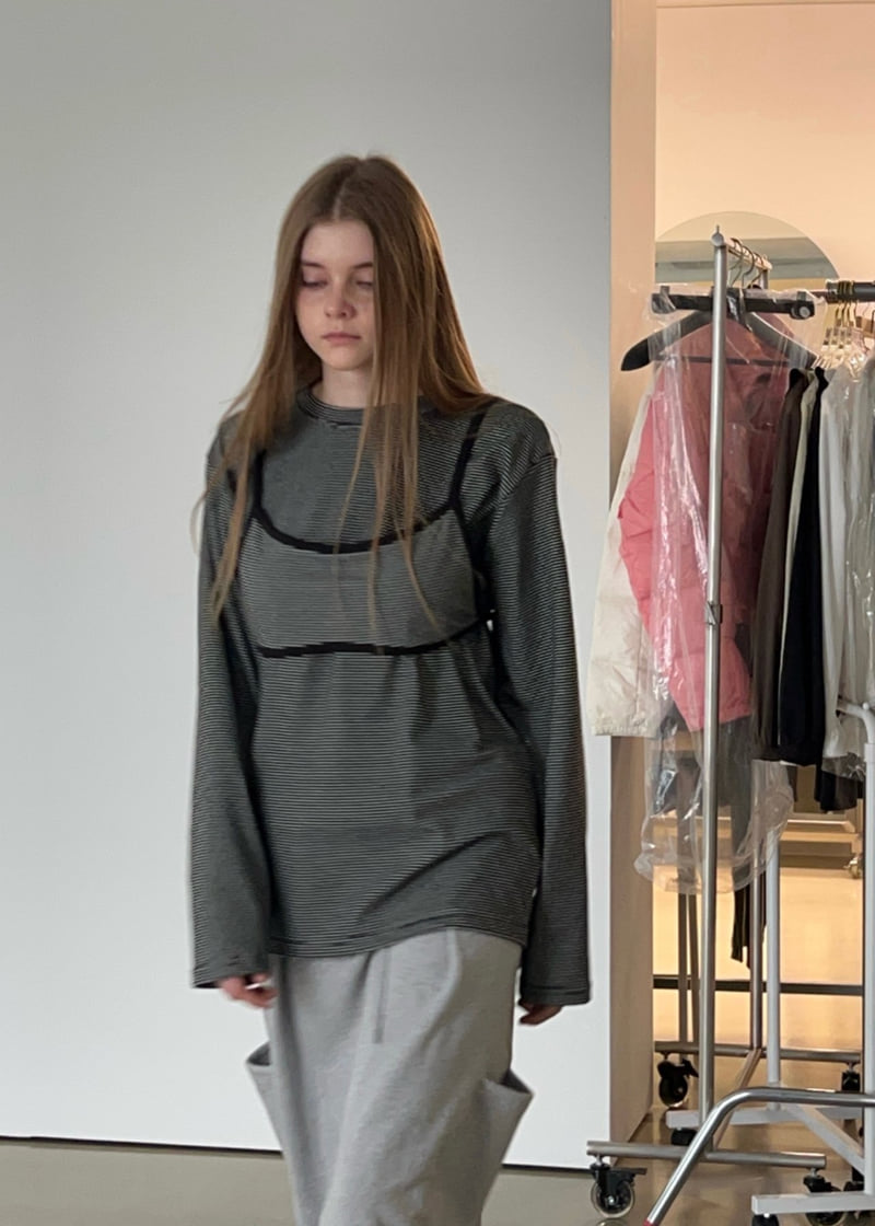 Another Avenue - Korean Women Fashion - #momslook - Cozy Set Tee - 10