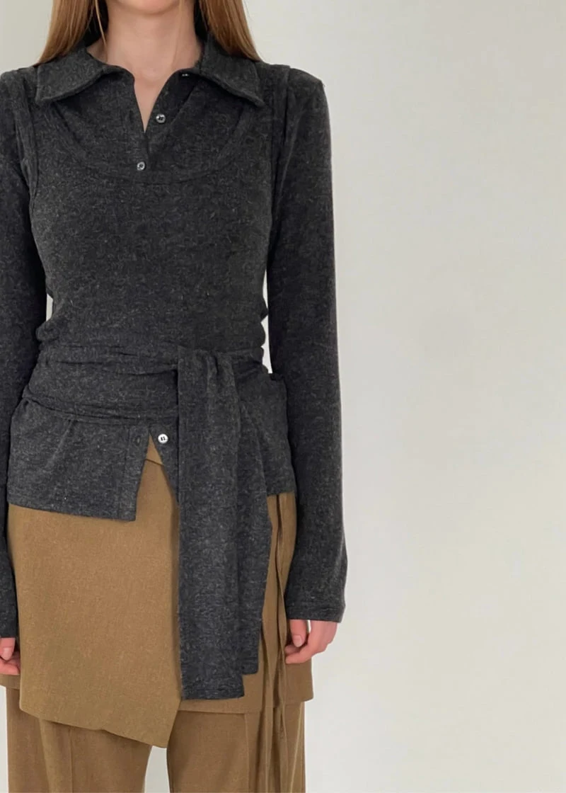 Another Avenue - Korean Women Fashion - #momslook - Wools Sleeveless - 7